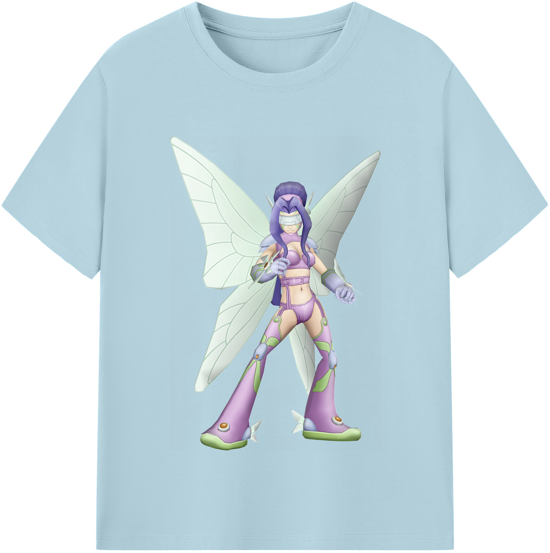 （画像用） Digimon デジタルモンスター/デジモン 綿100％半袖Tシャツ（フロントプリント）